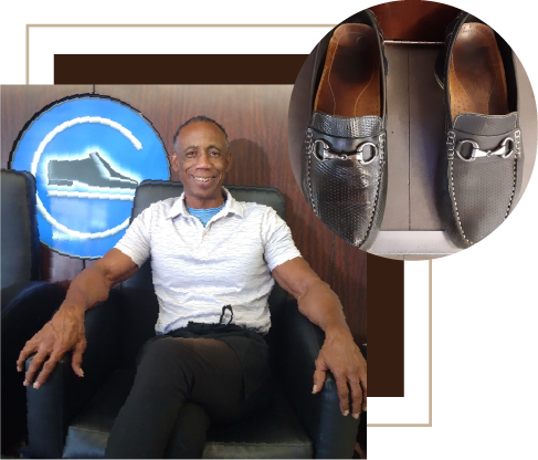 edward solomon - founder of shine away shoes - shoe shining kit for in home shoe shining