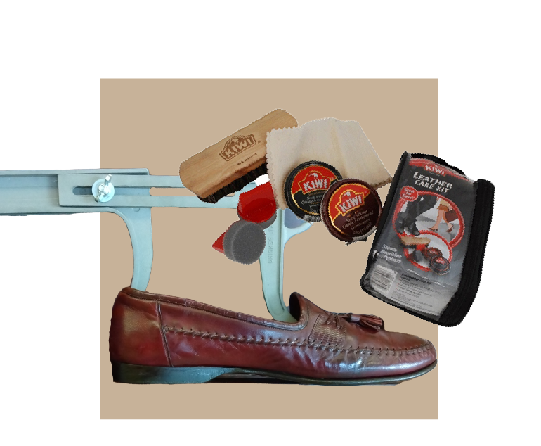 shoe shining kit - shine away shoes
